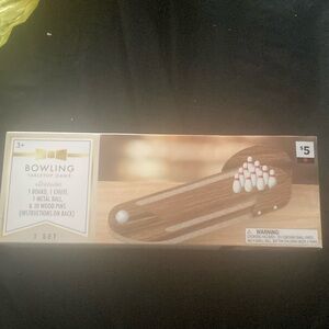 Bowling tabletop game